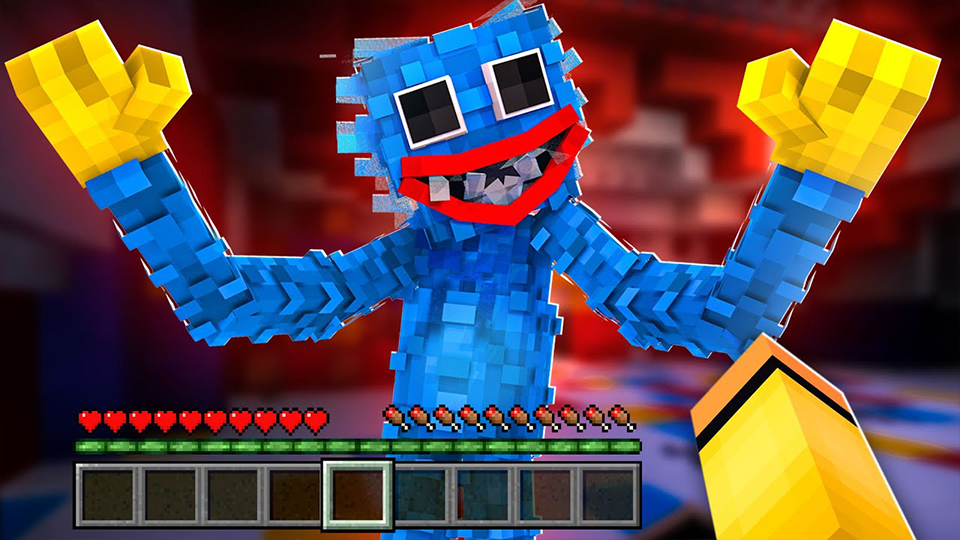 Huggy Wuggy by BTG15 DIGITAL Minecraft addon