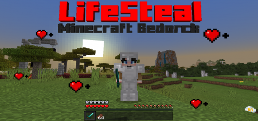 LifeSteal Minecraft addon