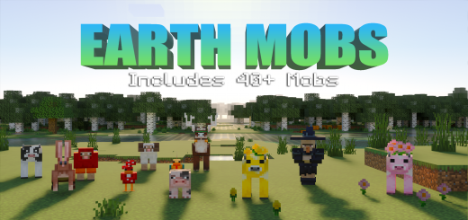 MC Earth mobs Minecraft addon