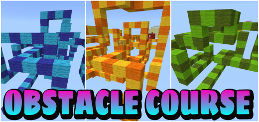 Obstacle Course Minecraft map