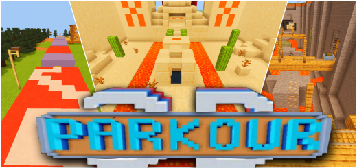 PARKOUR 3D Minecraft map