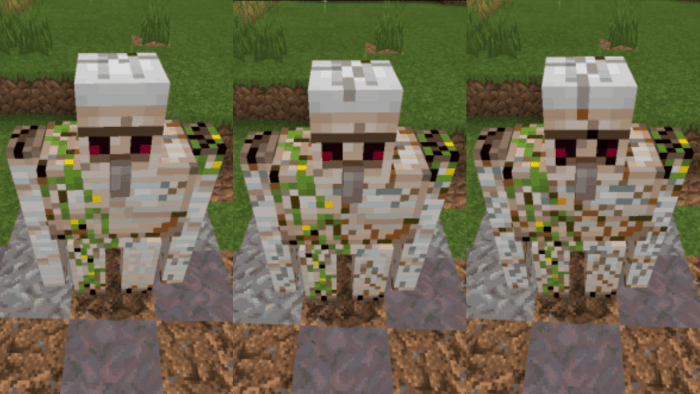 Repairable Iron Golems Minecraft addon