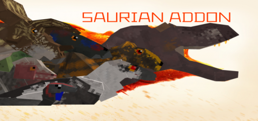 Saurian Addon Minecraft addon