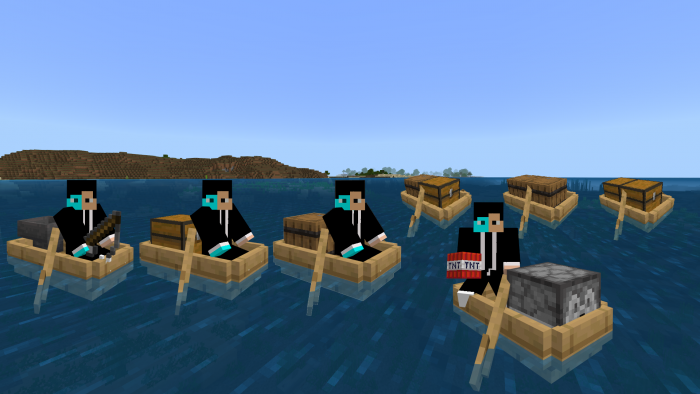 Boats Plus Addon Minecraft addon
