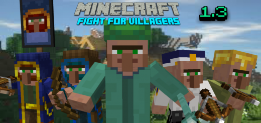 Fight For Villager Minecraft addon