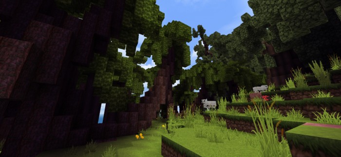 Haptic Shader Minecraft shader