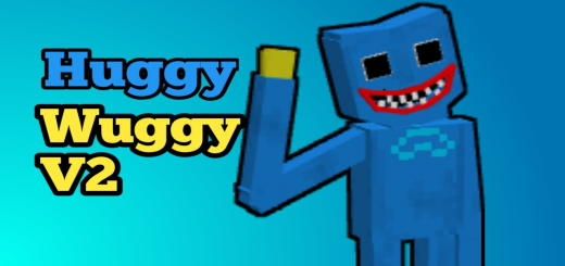 Huggy Wuggy by ZombieMC Minecraft addon