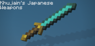 Khujains Japanese Weapon Minecraft addon