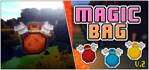 Magic Bag Minecraft addon