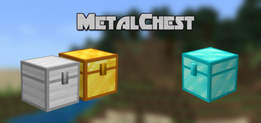 MetalChest Minecraft addon