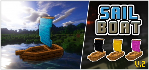 Sailboat Addon Minecraft addon