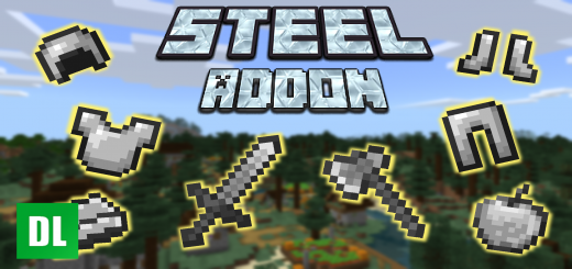 Steel Addon Minecraft addon