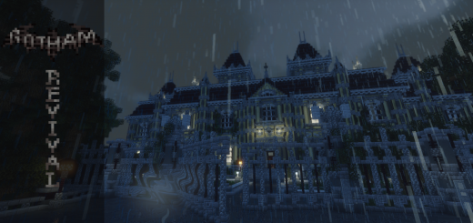 Arkham Knight Minecraft map
