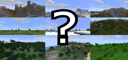 Biome Helper Minecraft addon