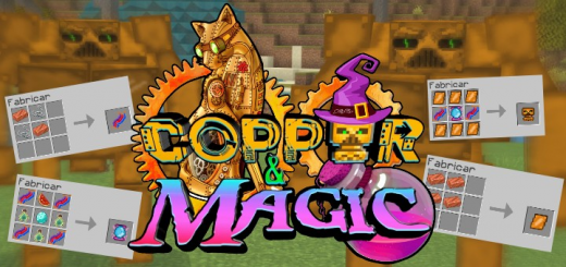Copper and Magic Minecraft addon