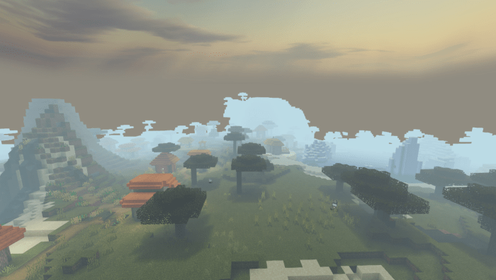 F.O.G Fog Shader Minecraft shader