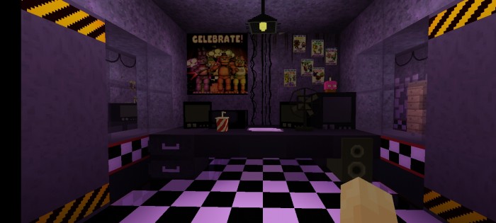 FNaF Five Nights at Freddy Minecraft map