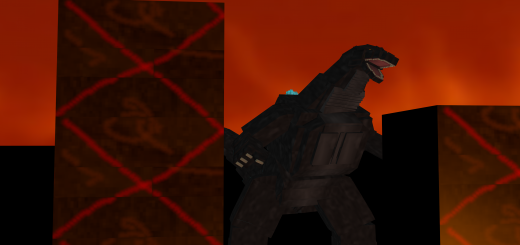 Heisei Godzilla Minecraft addon