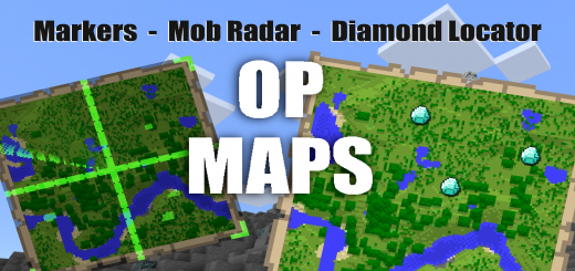 OP Maps Minecraft addon