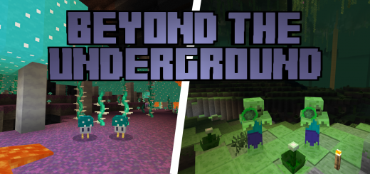 Beyond the underground Minecraft addon