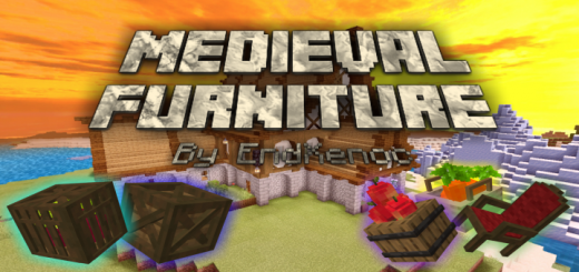 Medieval furniture Minecraft addon
