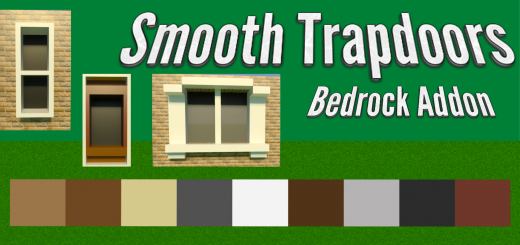Smooth Trapdoors Minecraft texture pack