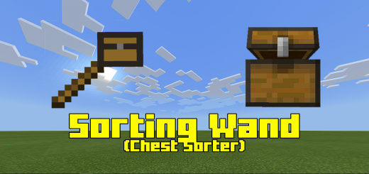 Sorting Wand Minecraft addon