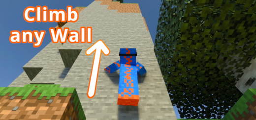 Sticky Hands Minecraft addon