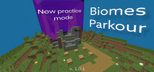 Biomes Parkour Minecraft map