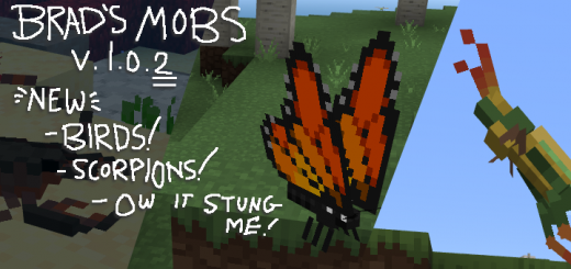 Brads Mobs Minecraft addon