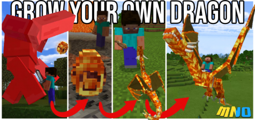 Grow your Own Dragon Minecraft addon