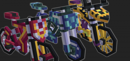 Idaten Jump Mountain Bike Minecraft addon
