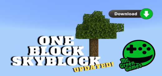 One Block Skyblock Minecraft map