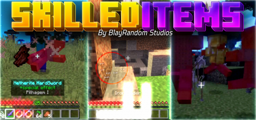 Skilled Items Minecraft addon