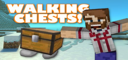 Walking Chests Minecraft addon
