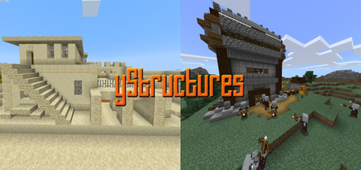 yStructures Minecraft addon