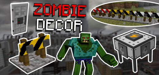 Zombie Decor Minecraft addon