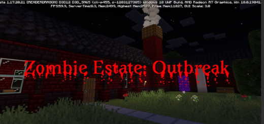 Zombie Estate Outbreak Minecraft map