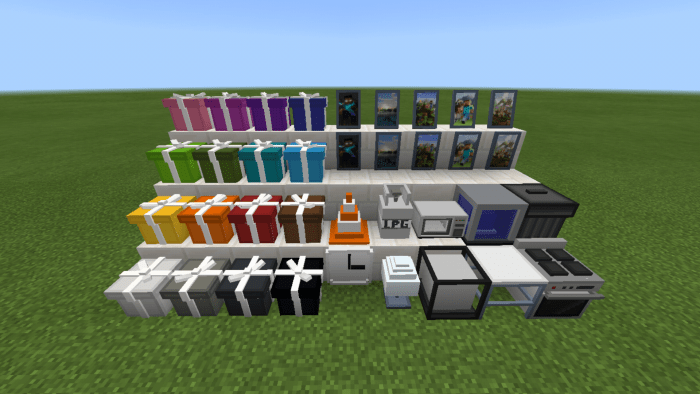 Modern blocks Minecraft addon