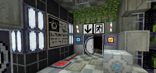Portal 2 Decoration Minecraft addon