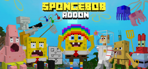 Spongebob add-on Minecraft addon
