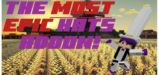 The Most Epic Hats Minecraft addon
