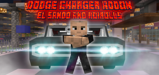 Dodge Charger - Torettos Car Minecraft addon