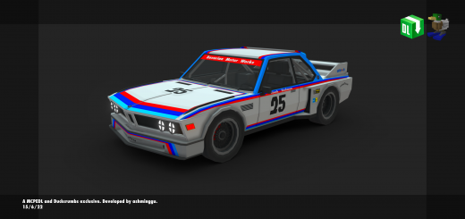 71 BMW E9 Minecraft addon