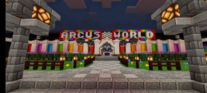 Arcus World Theme Park Minecraft map