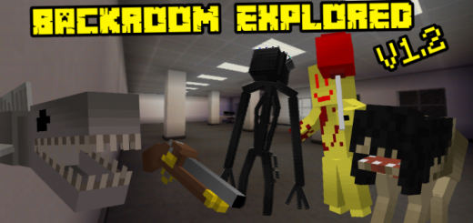 Backroom explore Minecraft addon