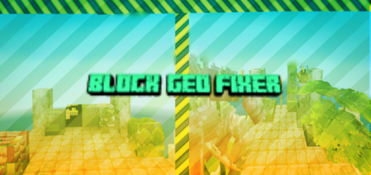 Block-Geo Fixer Minecraft addon