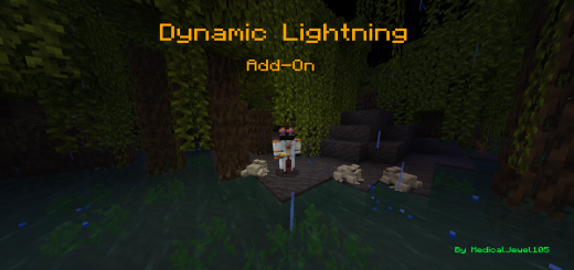 Dynamic Lightning by MJ105 Minecraft addon