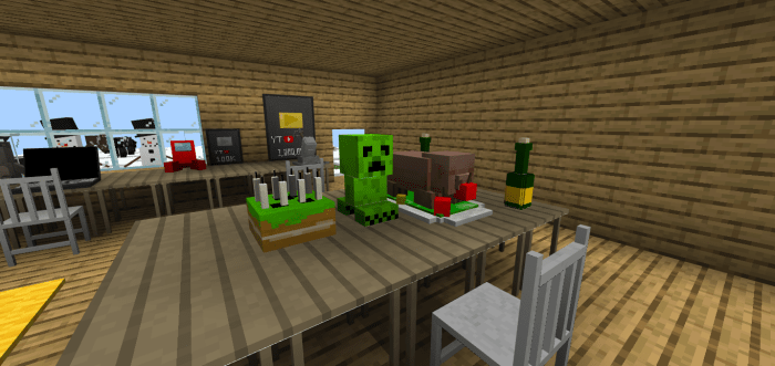 Furniture and Decorations Minecraft addon