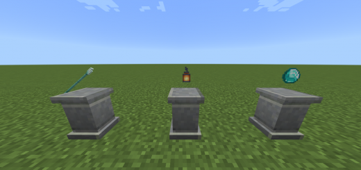 Item Pedestal Minecraft addon